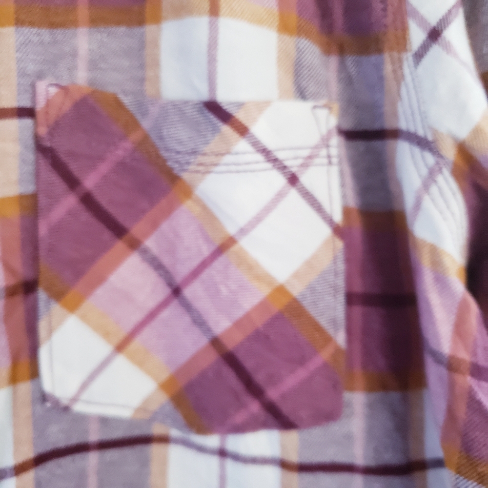 Windriver Heritage BNWT Women's Plaid Flannel Long Sleeve Shirt - XL (98% COTTON - Picture 3 of 8